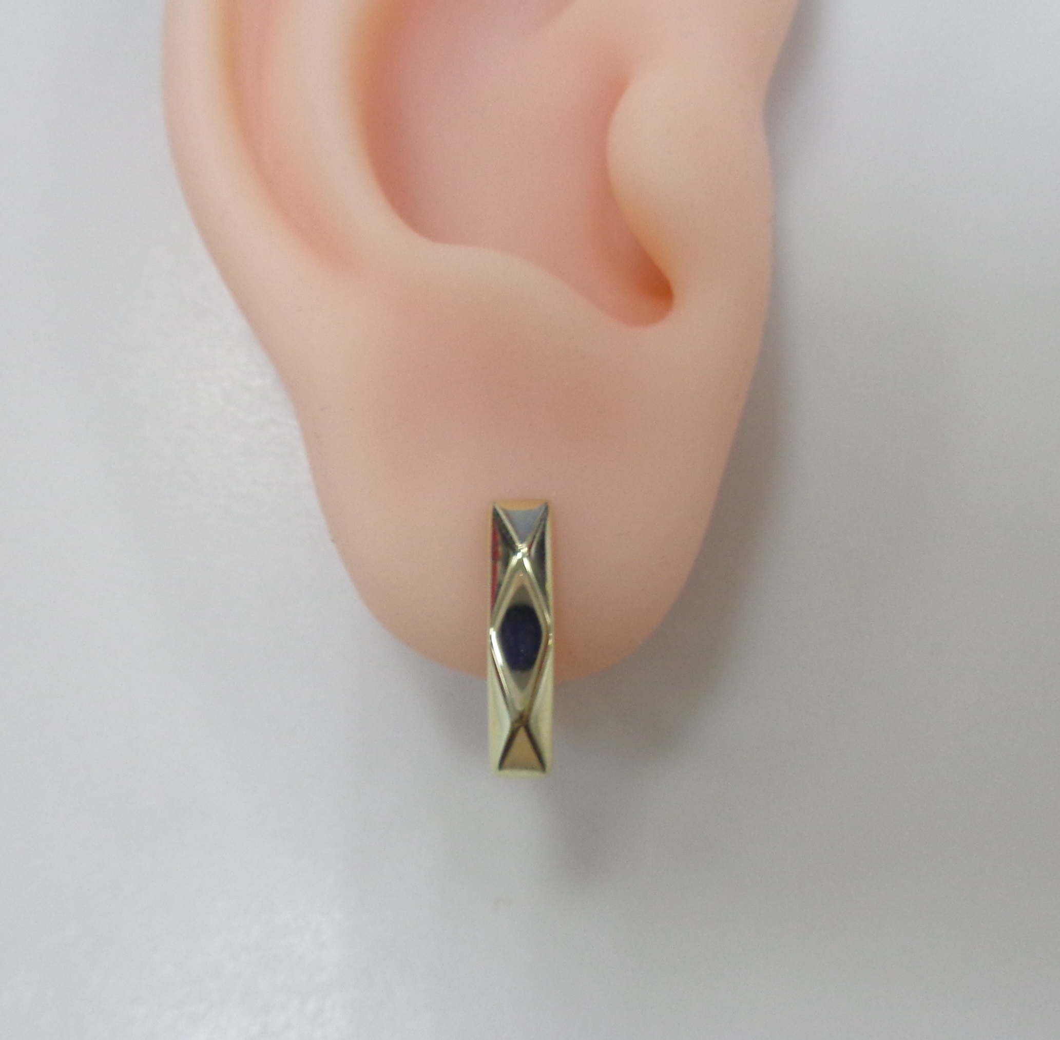 Серьги из желтого золота